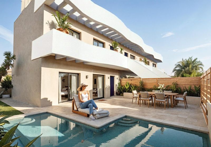 Bungalow - New Build - Pilar de la Horadada - parques de Andromeda