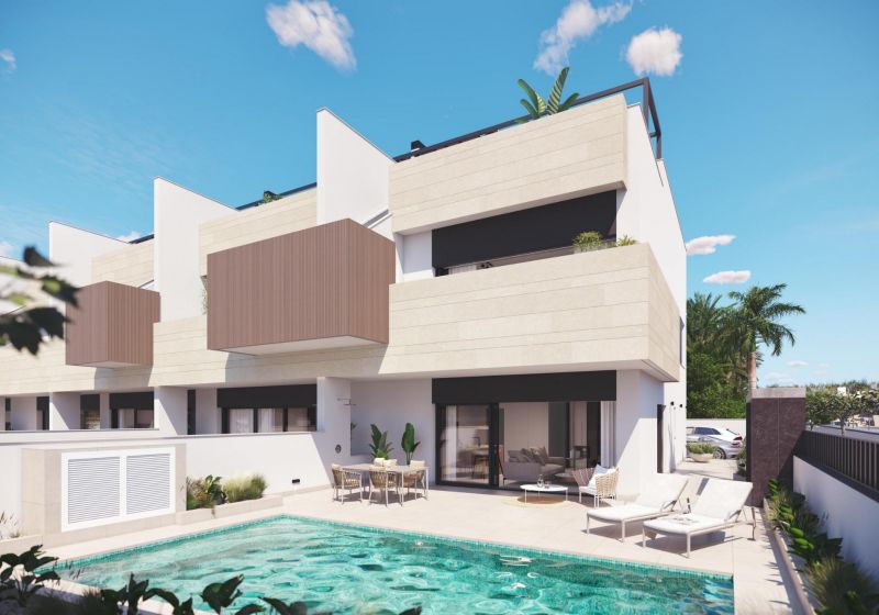 Bungalow - New Build - Pilar de la Horadada - pueblo