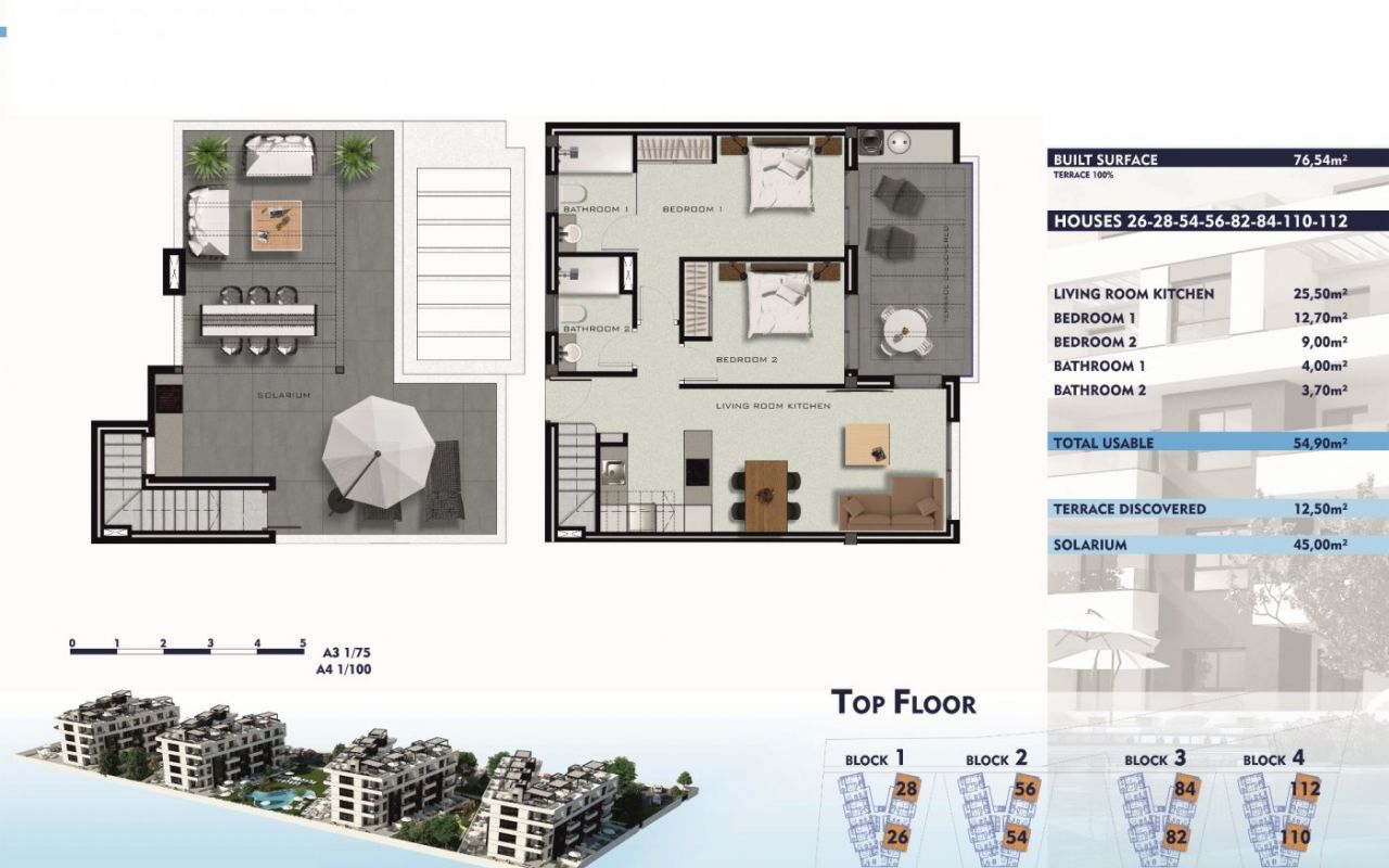 New Build - Penthouse/Top Floor - Orihuela Costa - Villamartin