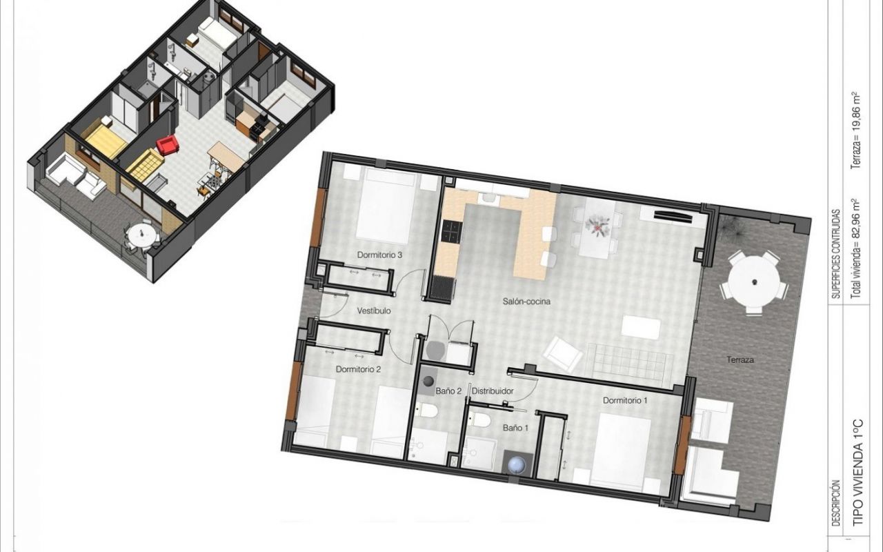  Nouvelle construction - Appartement - Los Alcázares - Plaza 525