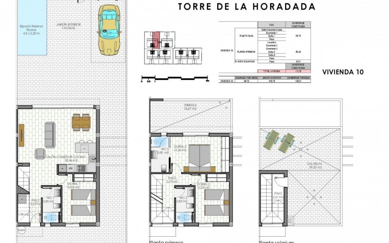  Nouvelle construction - Maison semi individuelle - Pilar de la Horadada - La Torre de la Horadada