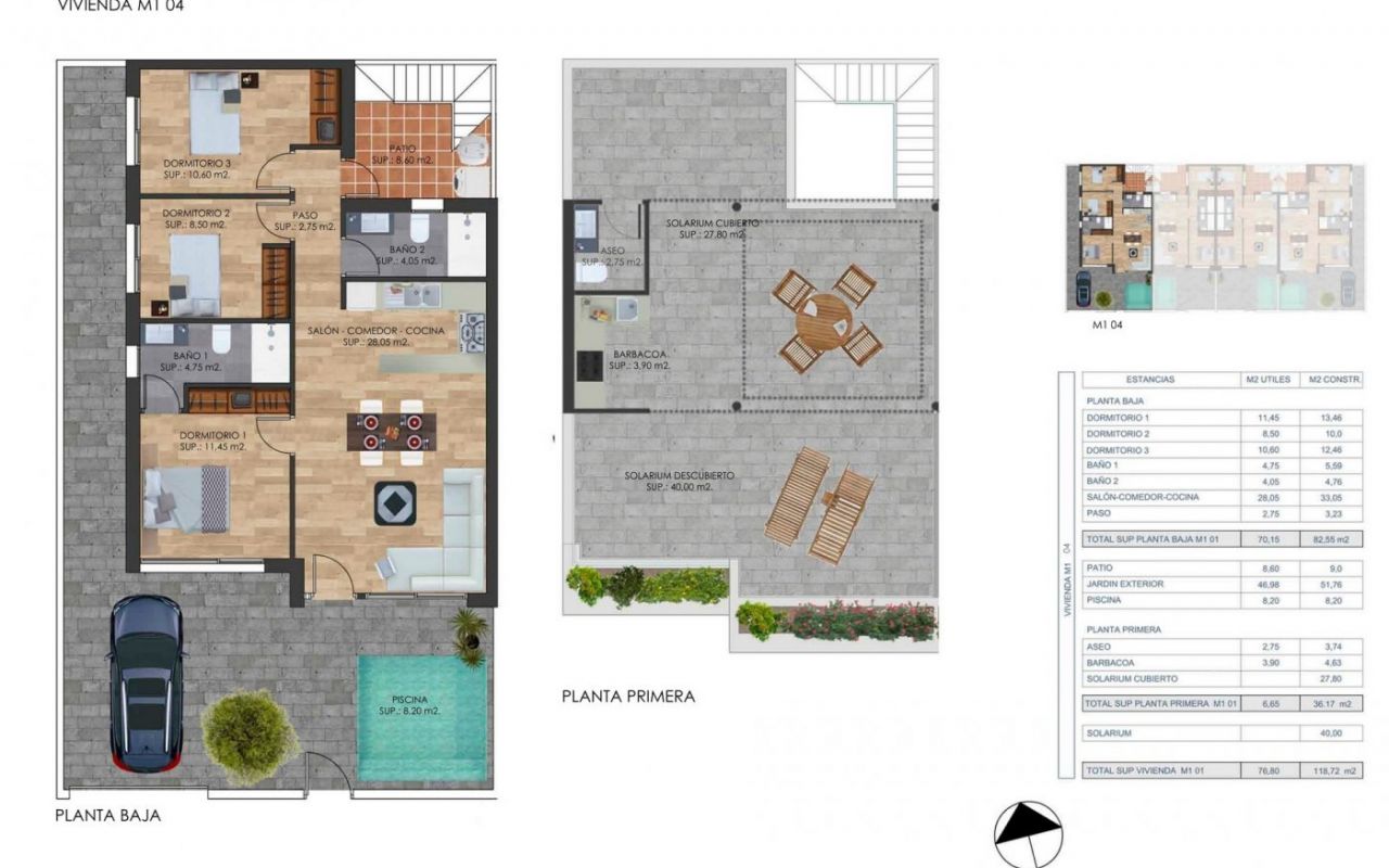  Nouvelle construction - Maison semi individuelle - Torre - Pacheco - Torre-pacheco