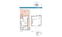 Nybygg - Del av firemannsbolig - Bigastro - pueblo