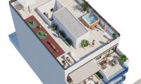 Nybygg - Leilighet på bakkeplan - Guardamar del Segura - Pueblo