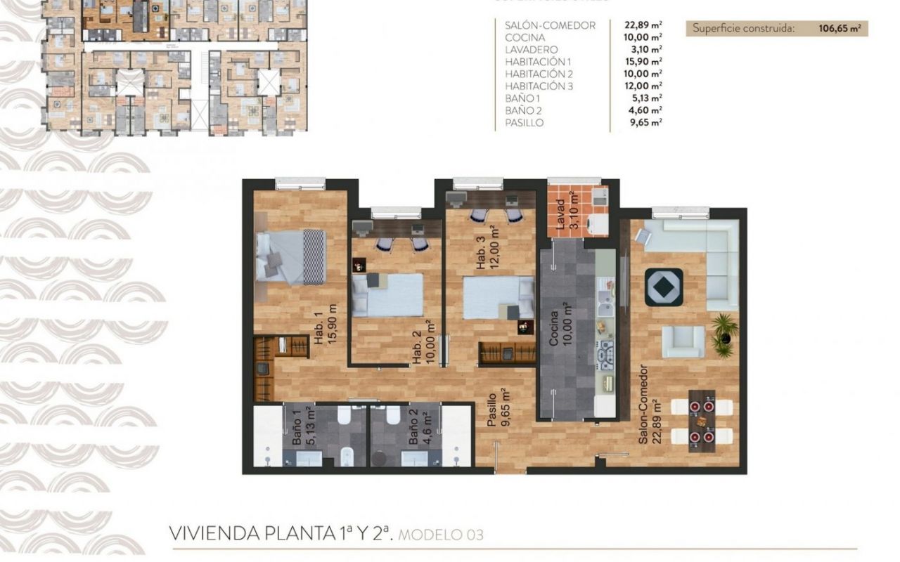 Obra Nueva - Apartamento - Torre - Pacheco - - CENTRO  -