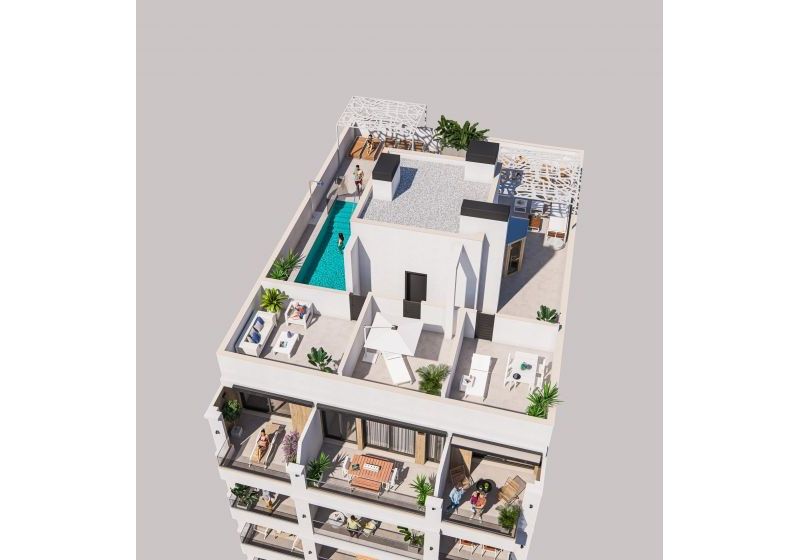Penthouse -  Nouvelle construction - Torrevieja - Playa de El Cura